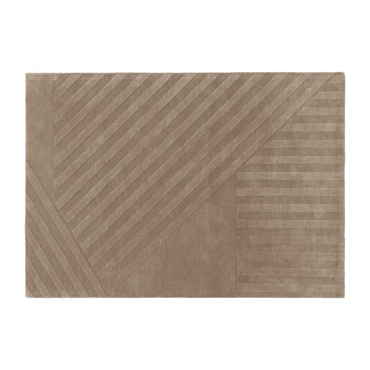 Levels ullteppe stripes grå, 200 x 300 cm NJRD
