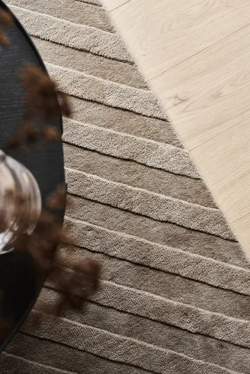 Levels ullteppe stripes muldvarp - 170 x 240 cm - NJRD