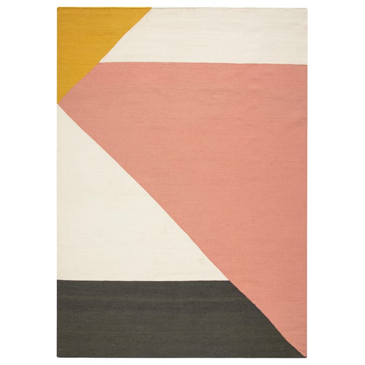 Stripes blocks kelimteppe rosa - 200x300 cm - NJRD