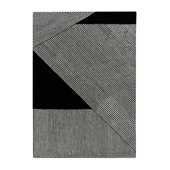 Stripes ullteppe svart, 170x240 cm NJRD