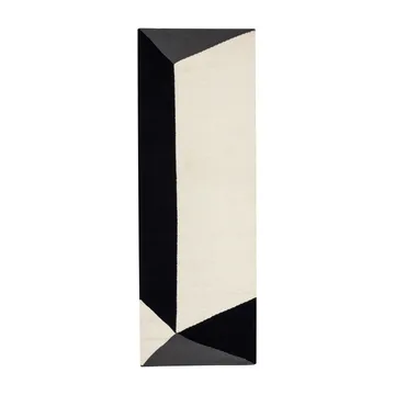 Triangles blocks kelimteppe naturhvit - 80x240 cm - NJRD