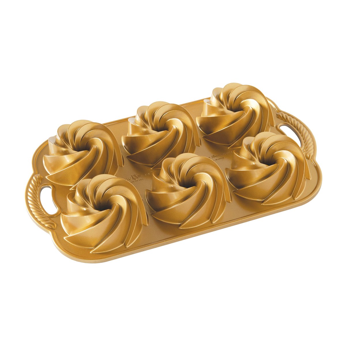 Nordic Ware Nordic Ware Heritage Bundtlette kakeform gull 0,9 L