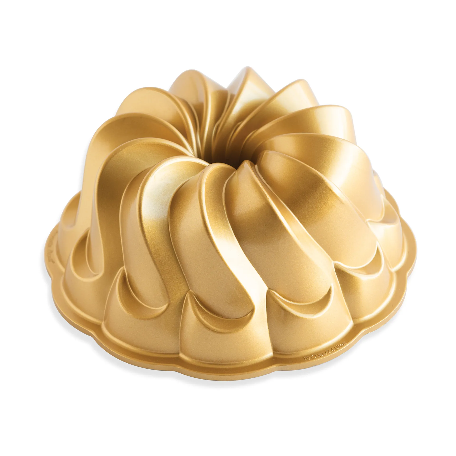Nordic Ware Piroutte bundt bakeform 2,4 l, Gull Nordic Ware