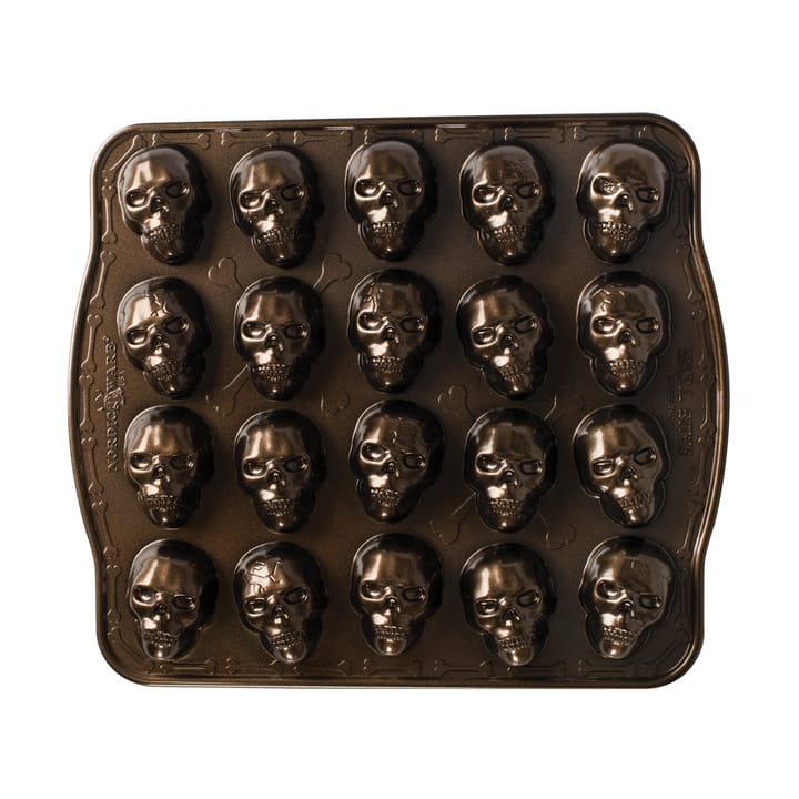 Nordic Ware Skull Bites kakeform - Bronse - Nordic Ware
