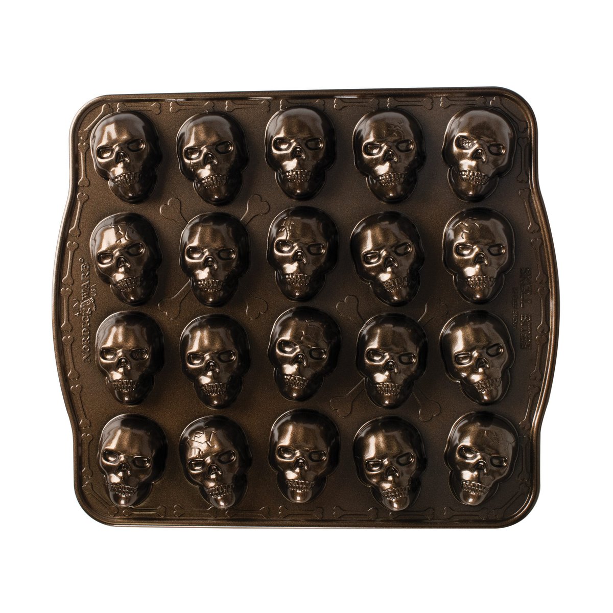 Nordic Ware Nordic Ware Skull Bites kakeform Bronse