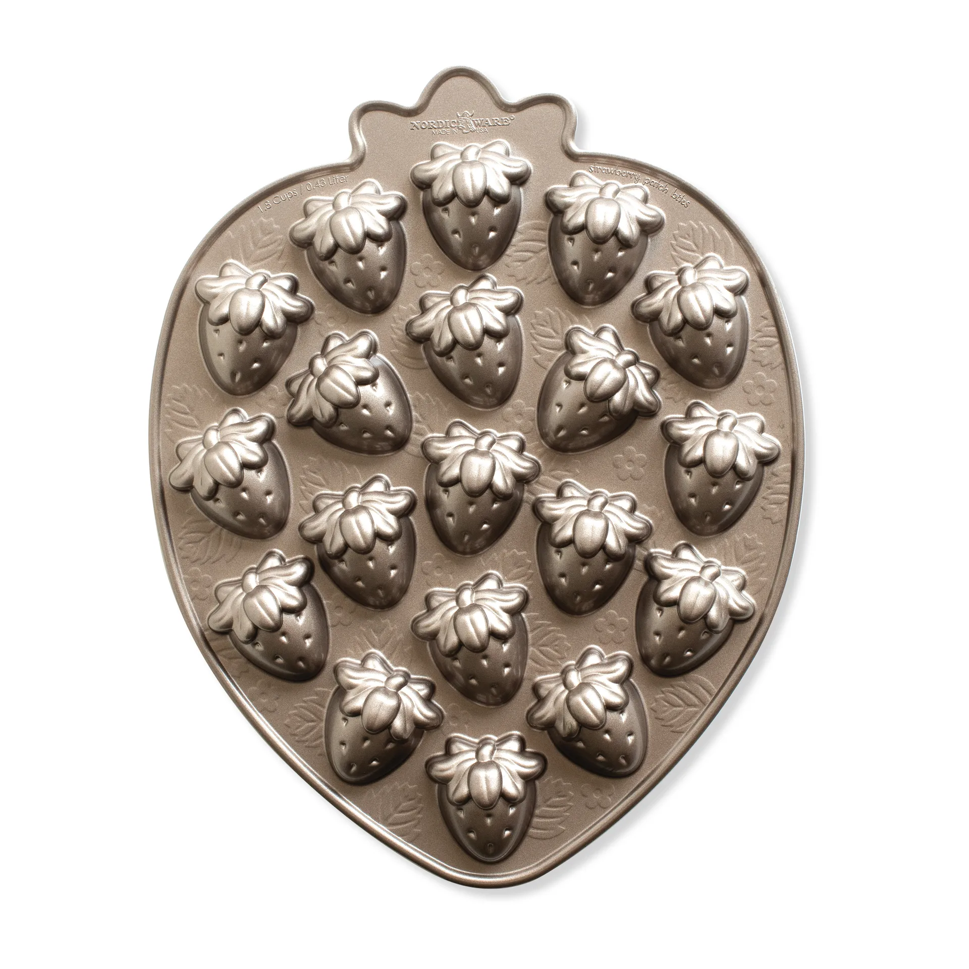 Nordic Ware strawberry bites bakeform, 0,4 l Nordic Ware