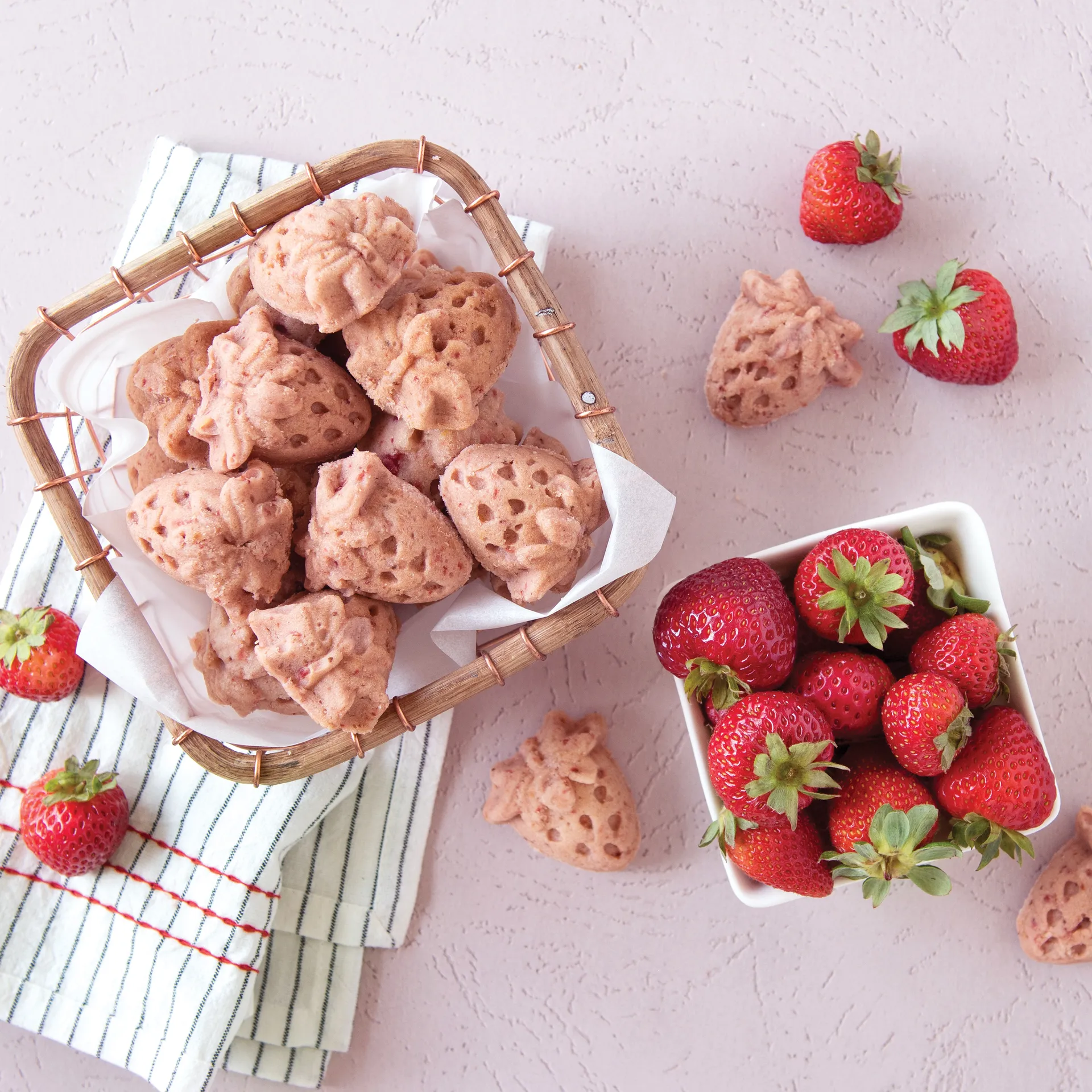 Nordic Ware strawberry bites bakeform, 0,4 l Nordic Ware