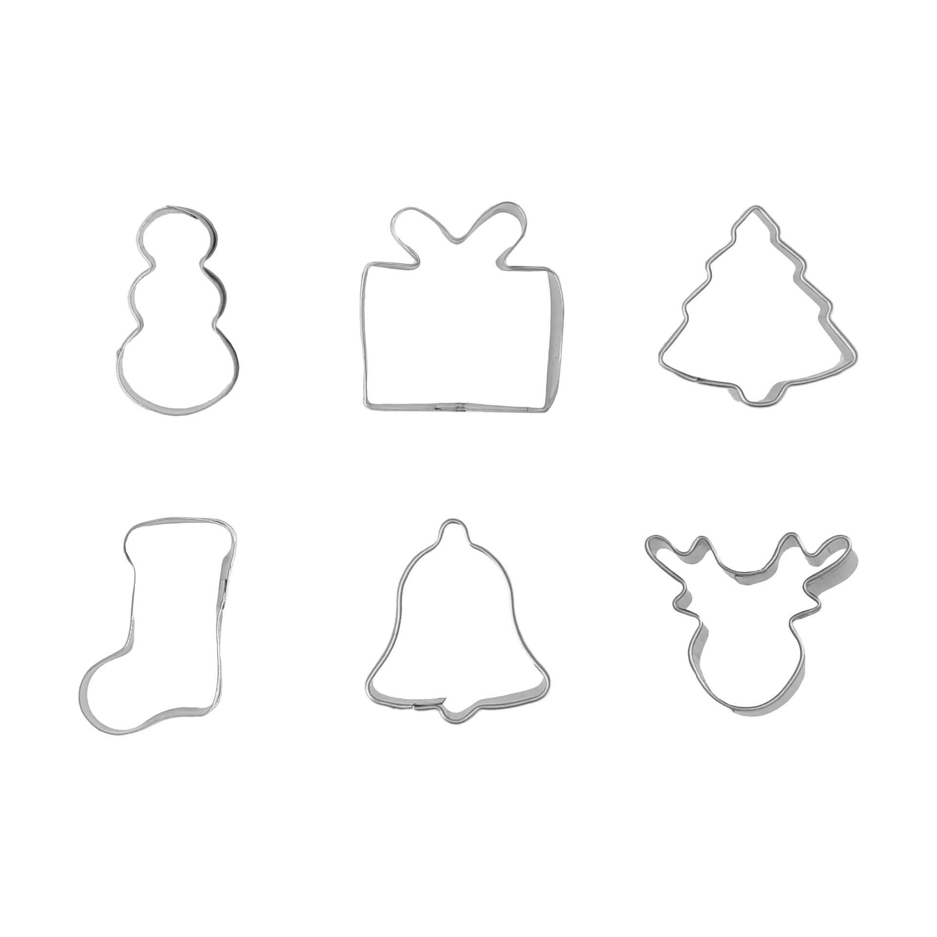 BAKE pepperkakeform, Jul, mini, 6 deler Nordwik