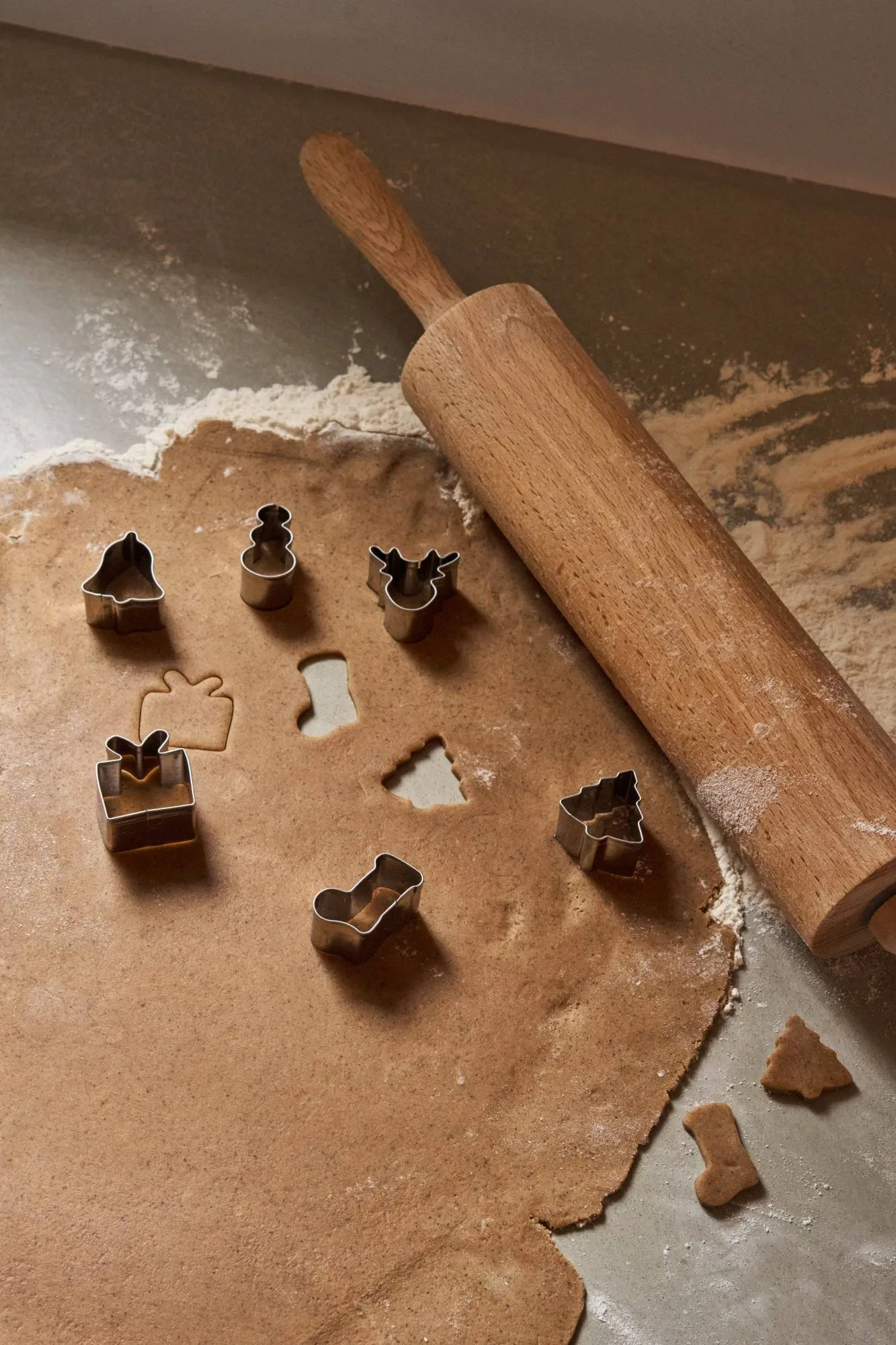 BAKE pepperkakeform, Jul, mini, 6 deler Nordwik
