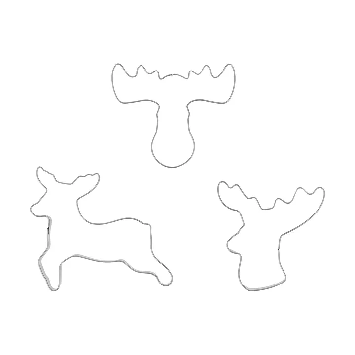 BAKE pepperkakeform - Ren, 3 deler - Nordwik