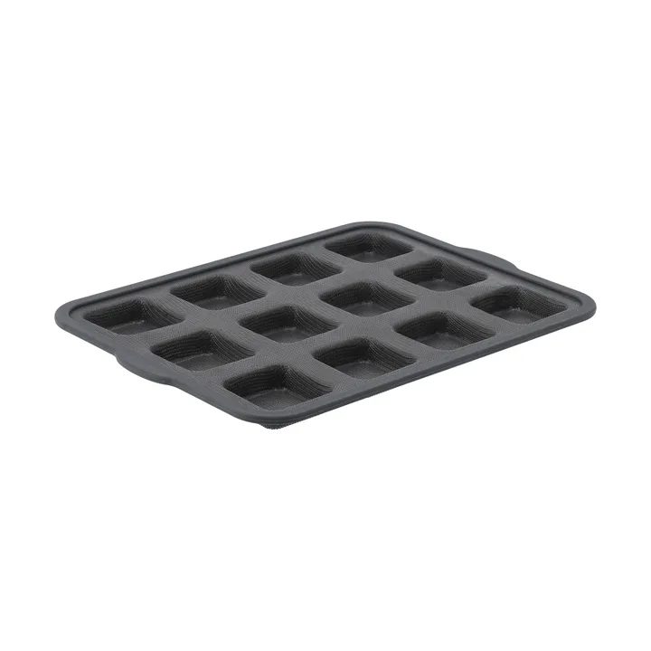 BAKE silikonform med forsterket ramme - Rektangulær, 6stk, 36x26 cm - Nordwik