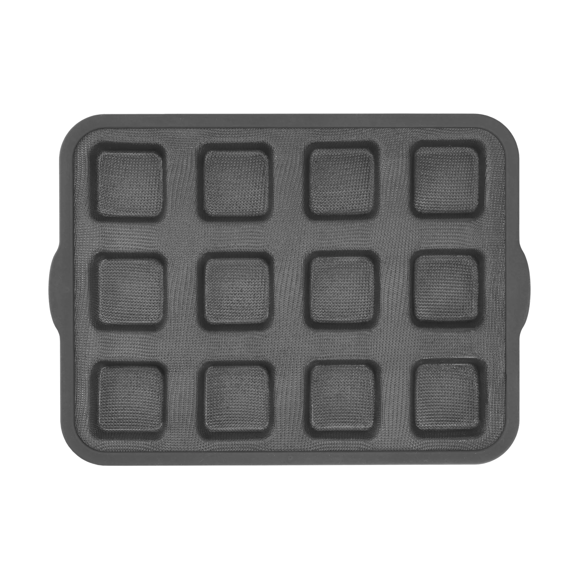 BAKE silikonform med forsterket ramme, Rektangulær, 6stk, 36x26 cm Nordwik