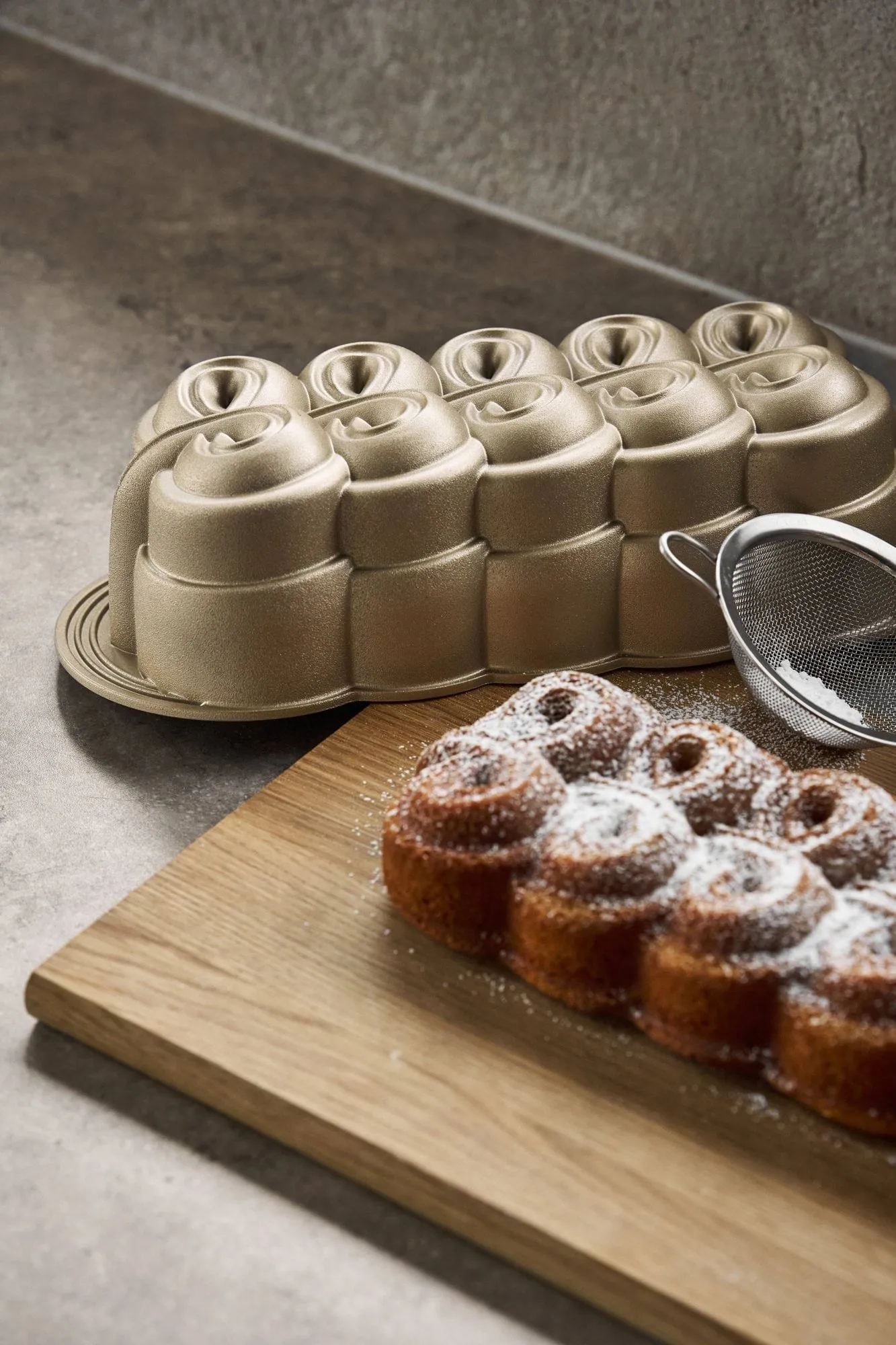 BAKE sukkerbrødform, Iris, nonstick Nordwik