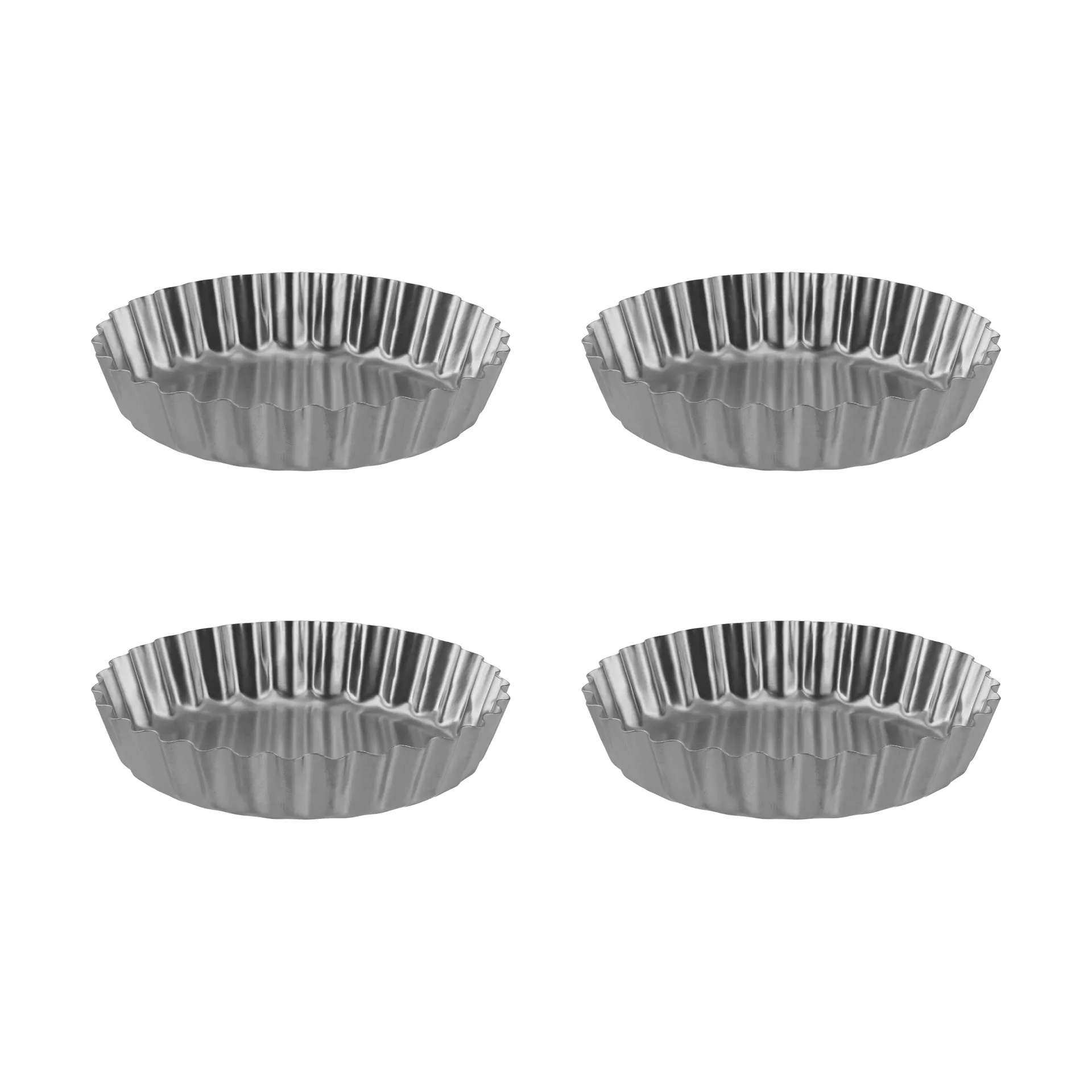 BAKE tartelettform, Rustfritt stål, 4stk Nordwik