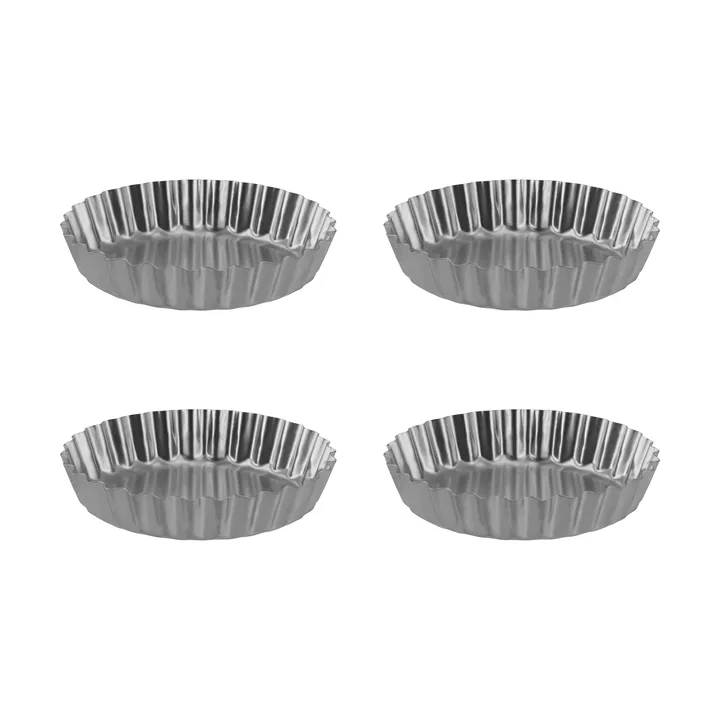 BAKE tartelettform - Rustfritt stål, 4stk - Nordwik