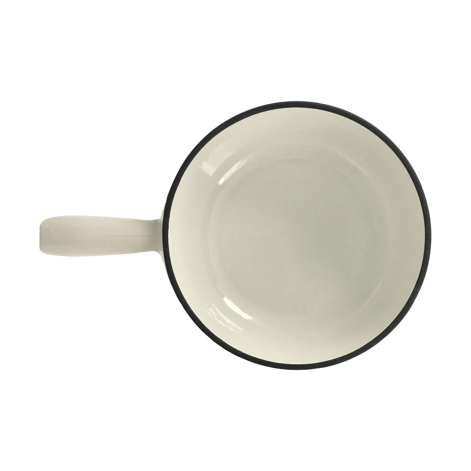 Fonduegryte emaljert, Krem, 1,8 l Nordwik