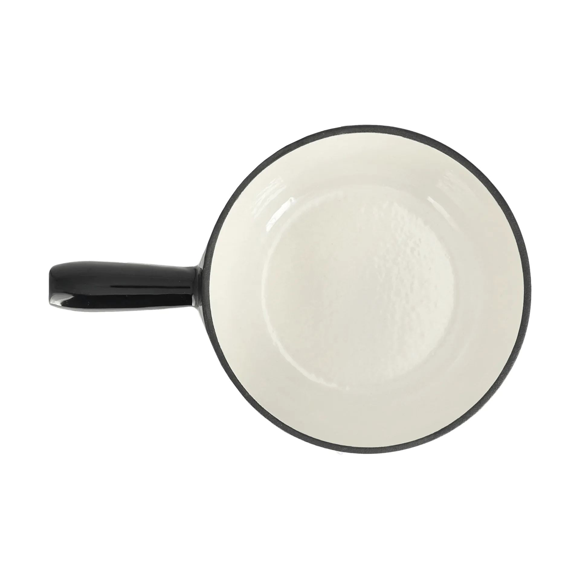 Fonduegryte emaljert, Svart, 1,8 l Nordwik