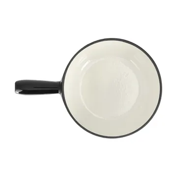 Fonduegryte emaljert - Svart, 1,8 l - Nordwik