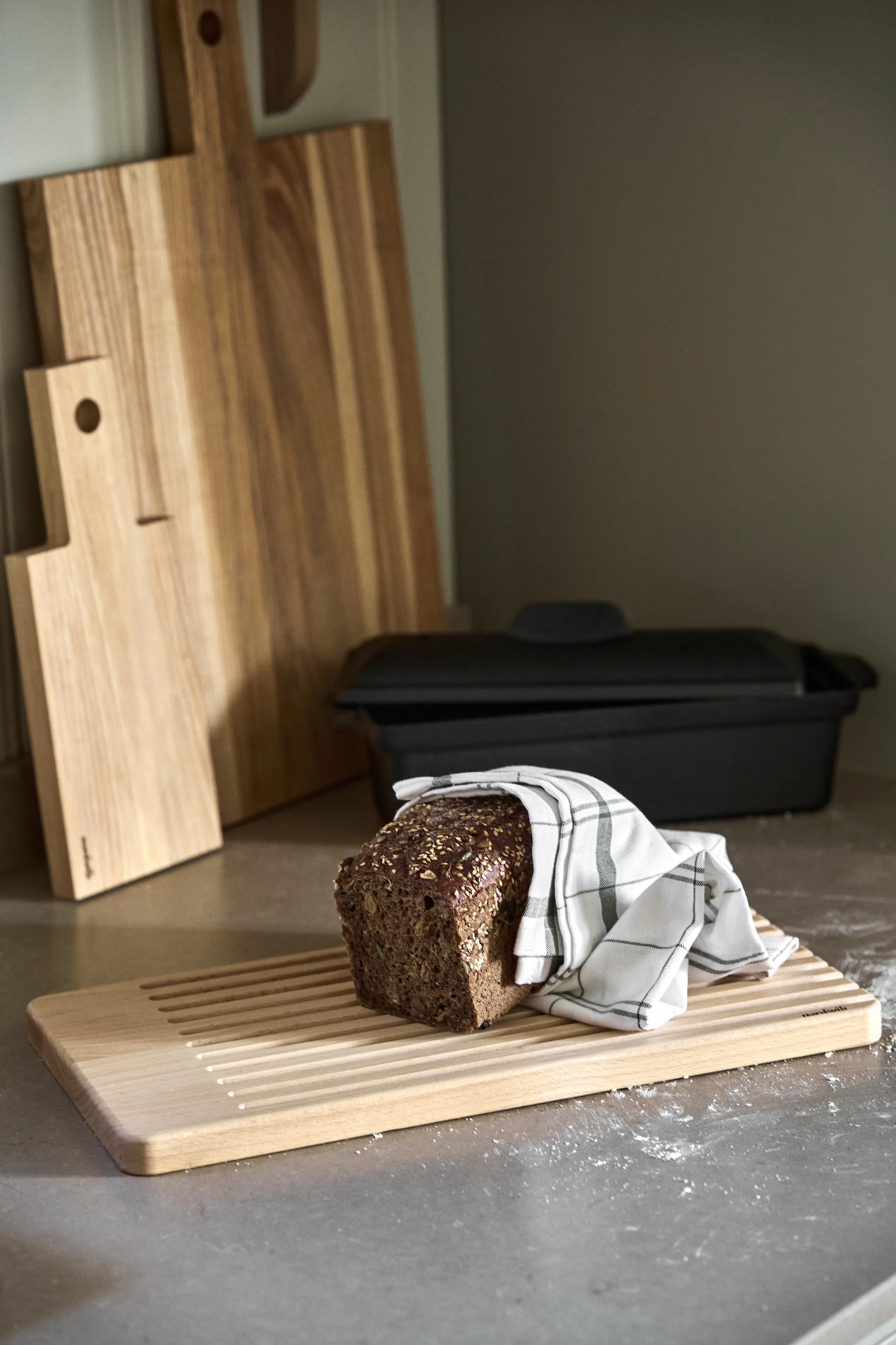 Nordwik brødskjærefjøl bøk, 40x20x2cm Nordwik