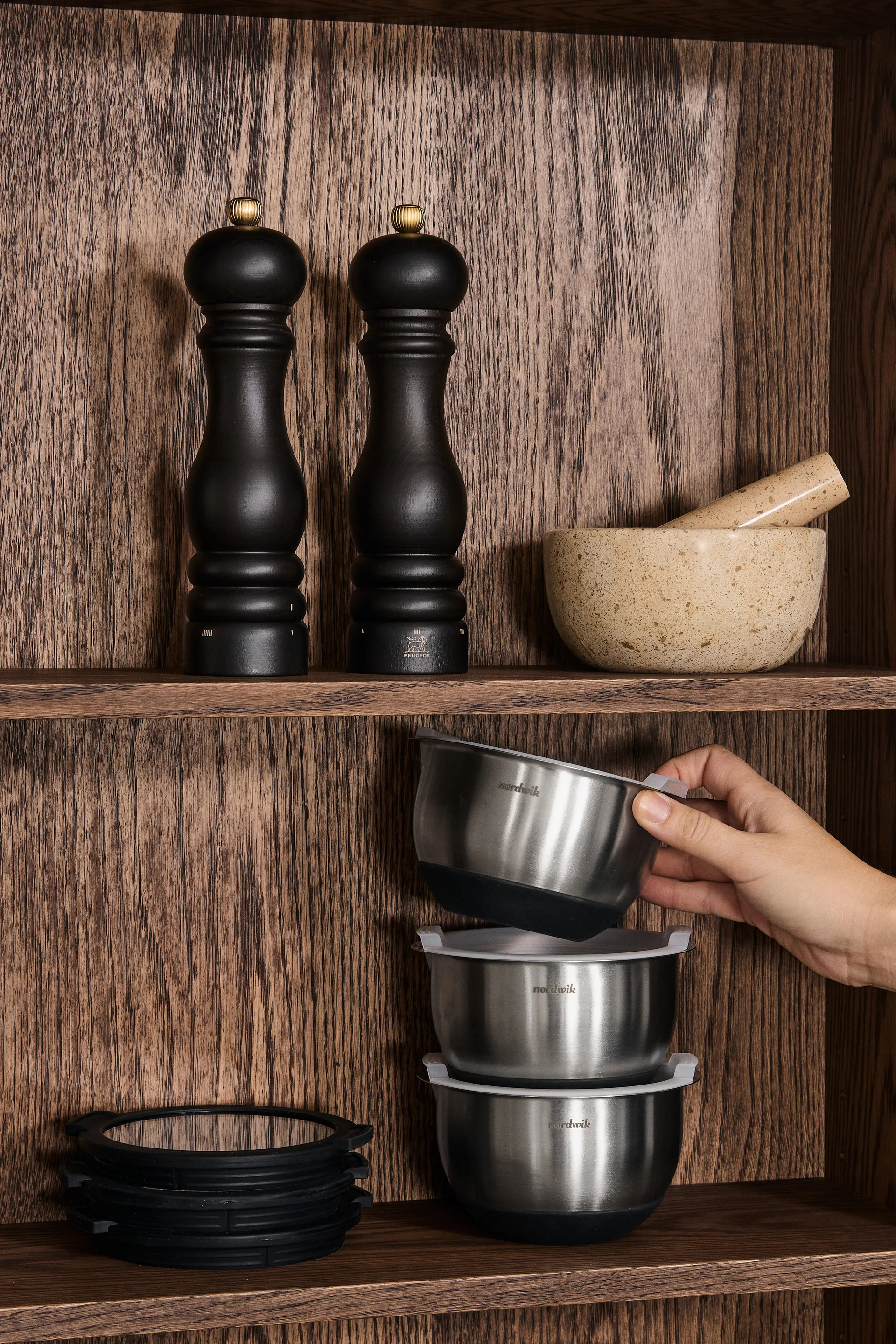 Nordwik glasslok til minibolle premium, 3-pakning Nordwik