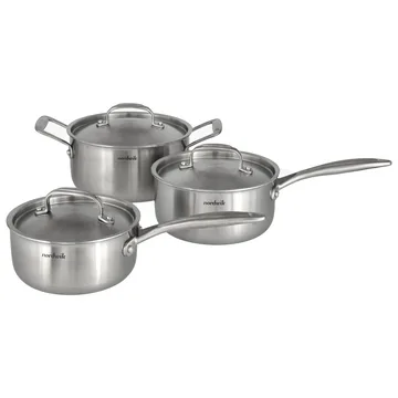 Nordwik grytesett 3-ply 3 deler - 1,5 l, 2 l, 3 l - Nordwik