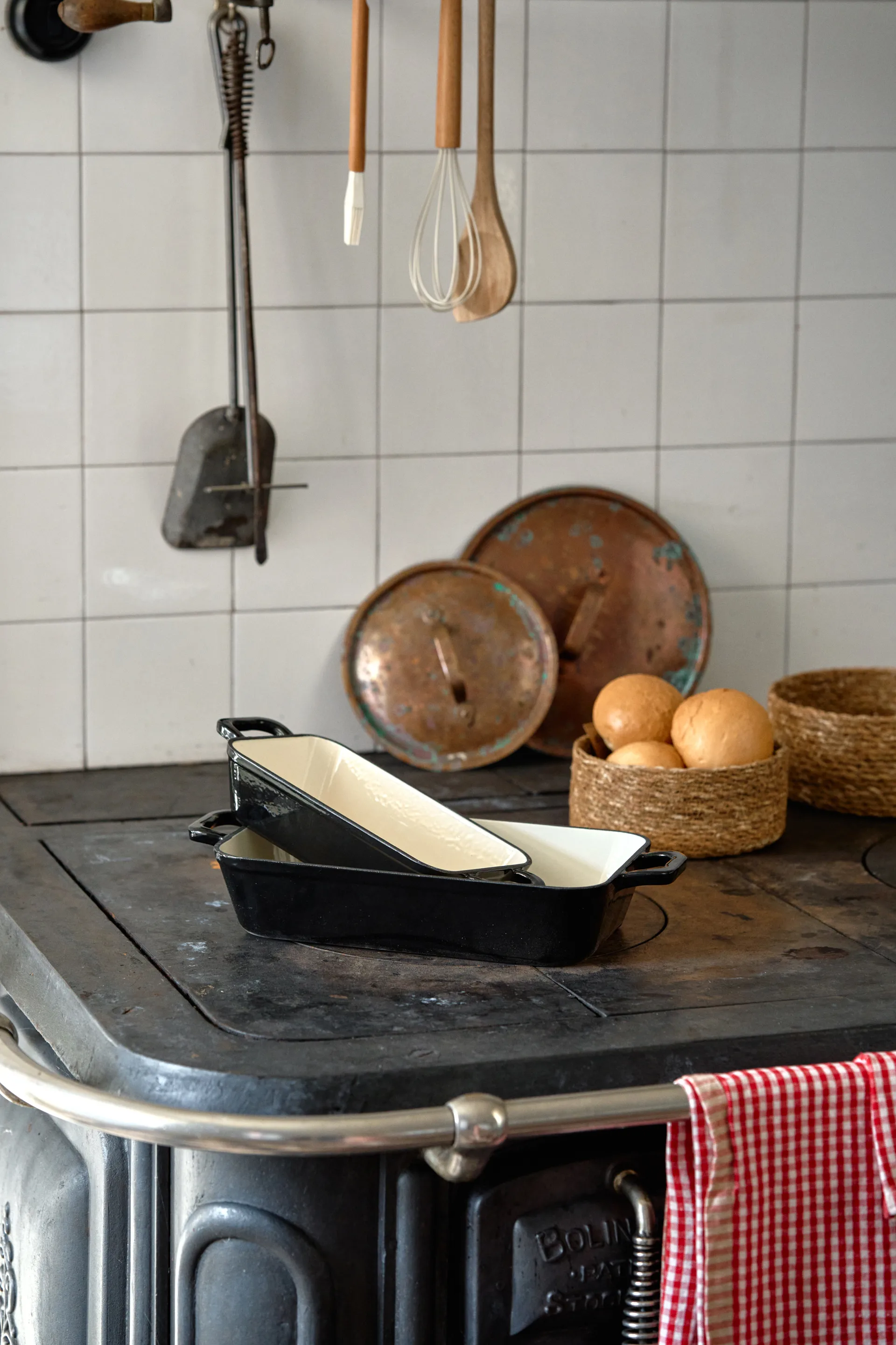 Nordwik ildfast form sett 2 deler - Svart,  Nordwik