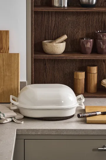 Nordwik Levain brødform emaljert 39x26 cm - Krem - Nordwik