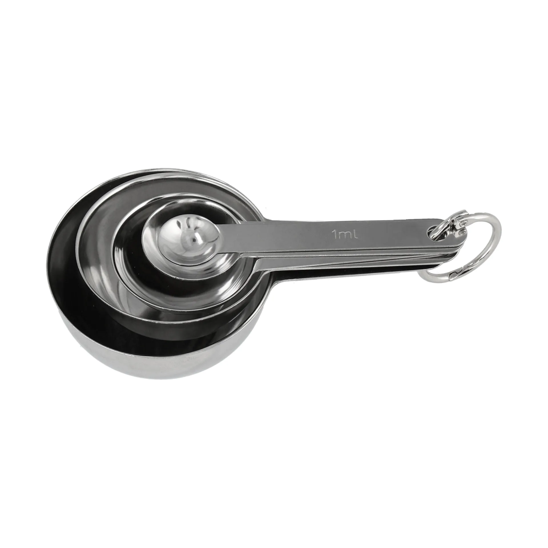 Nordwik målesett 5 deler, Rustfritt stål Nordwik