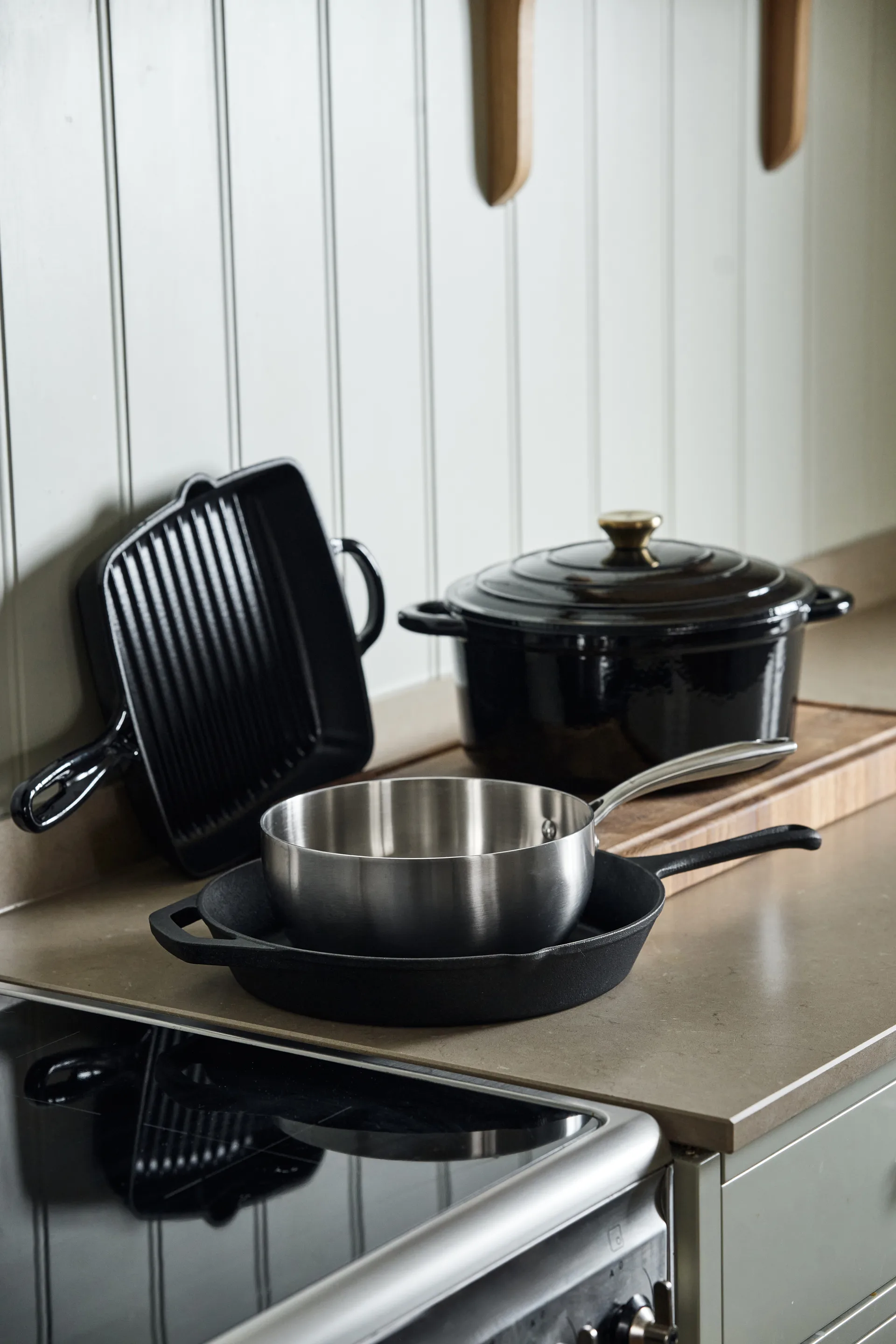 Nordwik sauteuse 3-lags rustfritt stål, 20 cm Nordwik