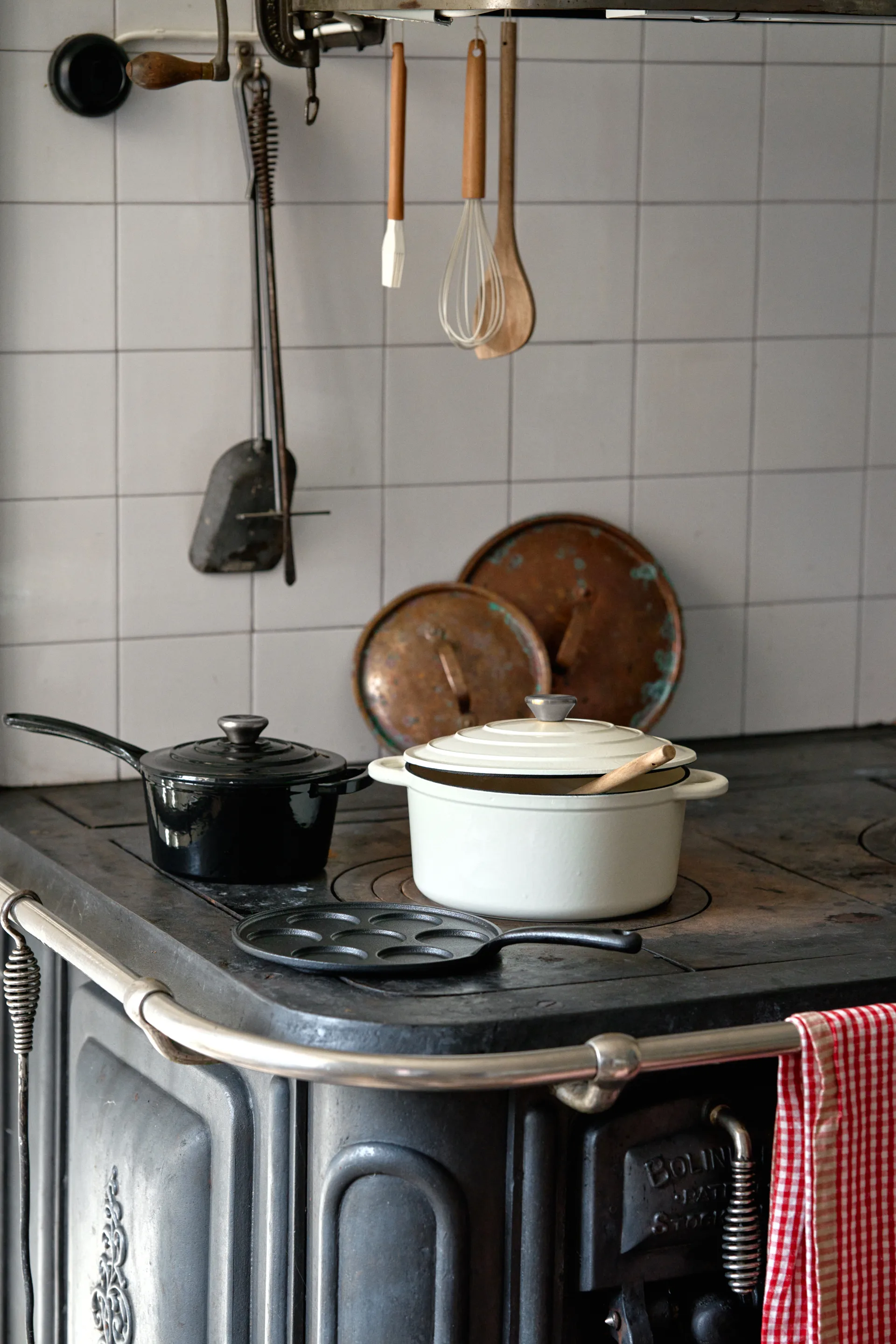 Nordwik stekepanne med flat bunn Ø23 cm, Støpejern Nordwik