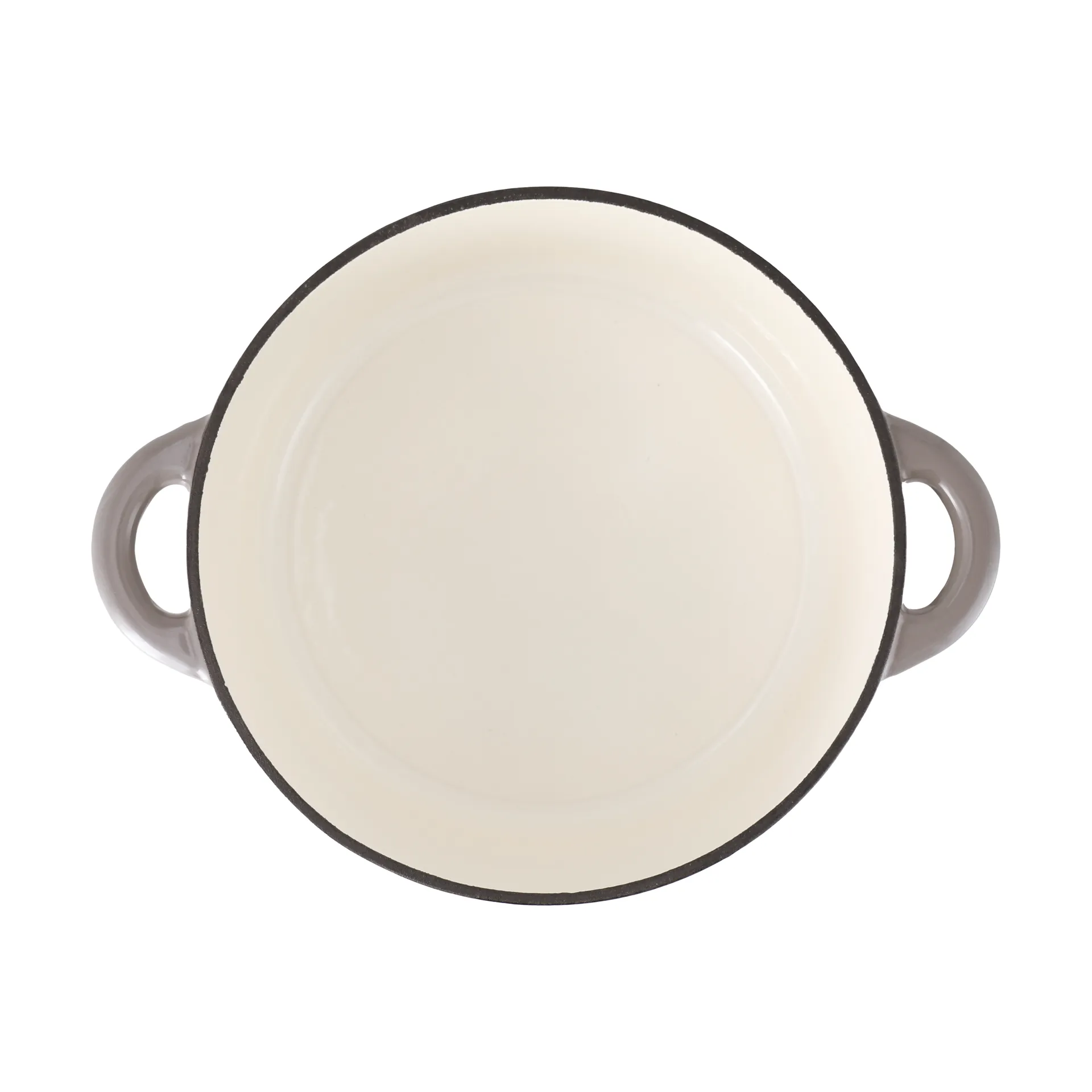 Nordwik støpejernsgryte rund 5 l, Taupe Nordwik