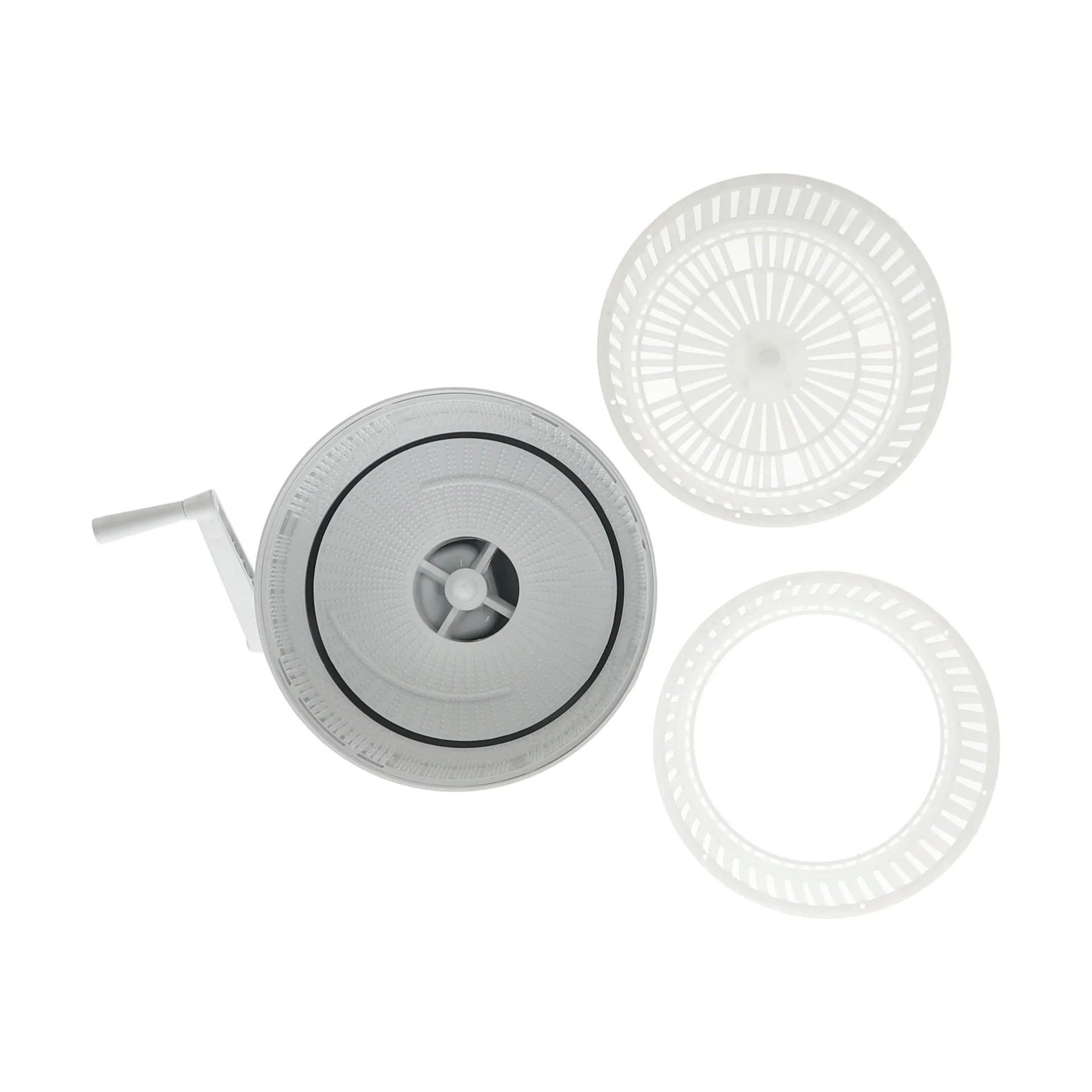 Potetskreller med sveiv & salatslynge 2-i-1, Hvit Nordwik