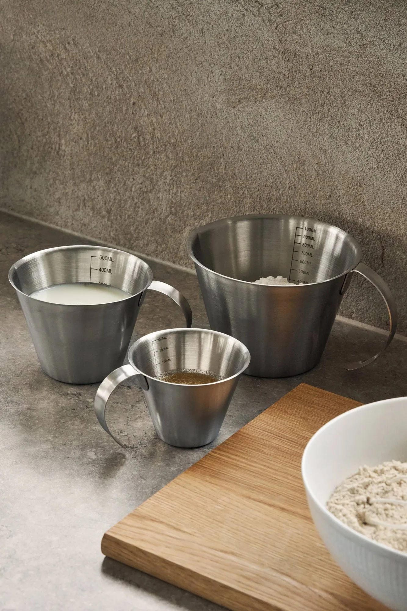 PREP målekanne, Rustfritt stål, 0,25 L Nordwik