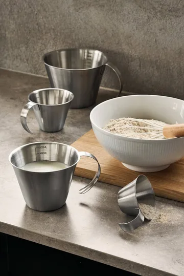 PREP målekanne - Rustfritt stål, 1 L - Nordwik