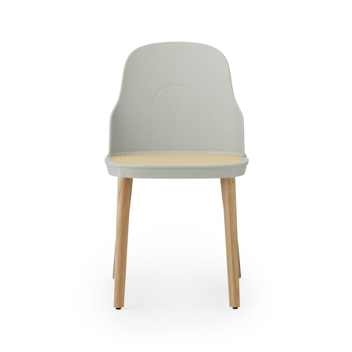 Allez molded wicker stol, Warm Grey-eik Normann Copenhagen