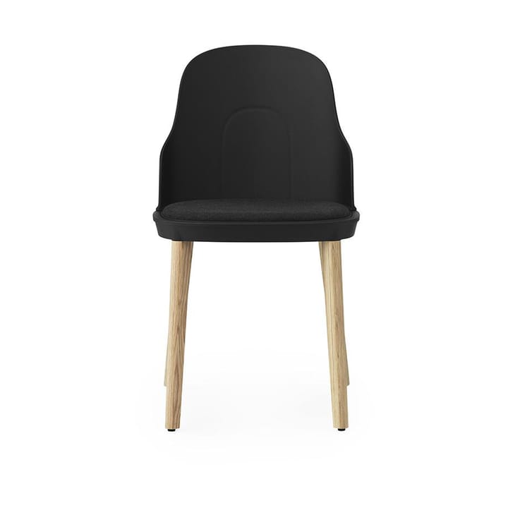 Allez stol med pute og eikeben, Black Normann Copenhagen