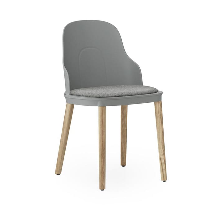 Allez stol med pute og eikeben - Grey - Normann Copenhagen