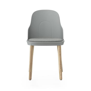 Allez stol med pute og eikeben - Grey - Normann Copenhagen