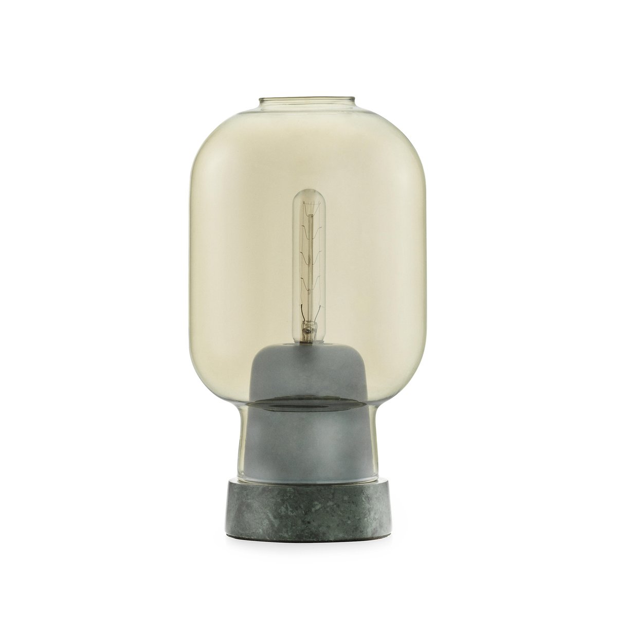Normann Copenhagen Amp bordlampe gull-grønn