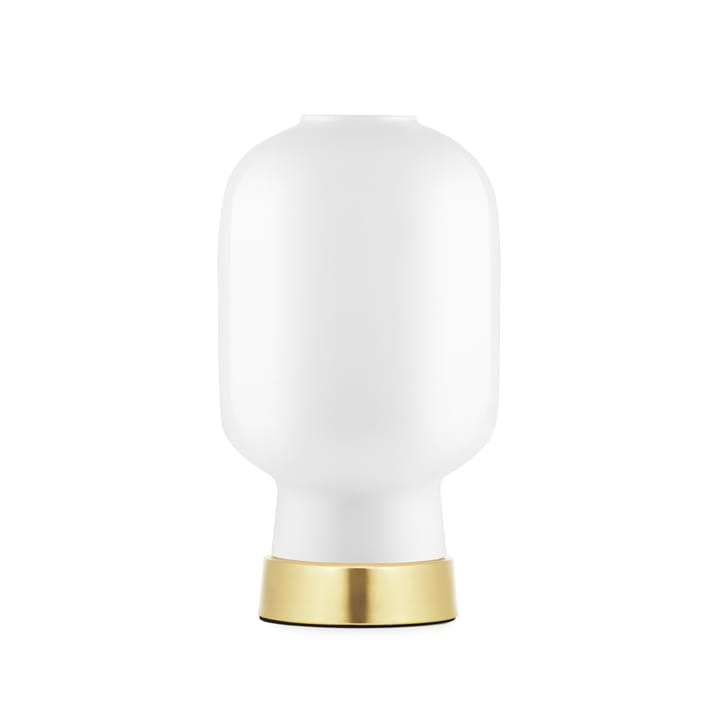 Amp bordlampe - Hvit-messing - Normann Copenhagen