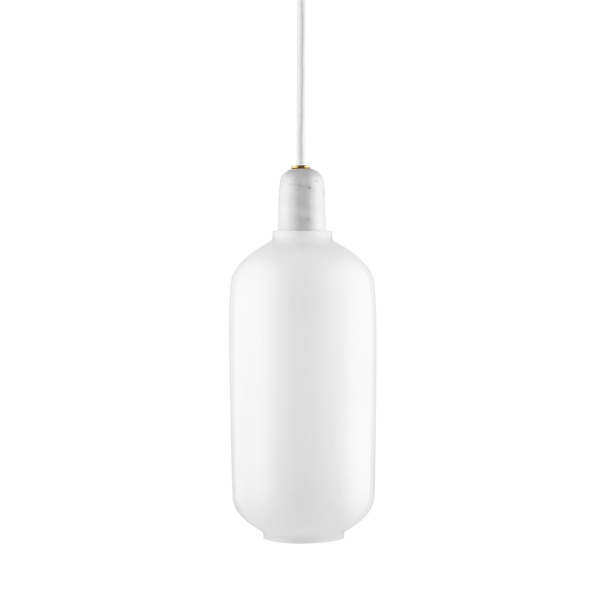 Normann Copenhagen Amp lampe stor hvit