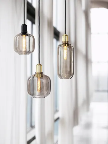 Amp lampe stor - Smoke-messing - Normann Copenhagen