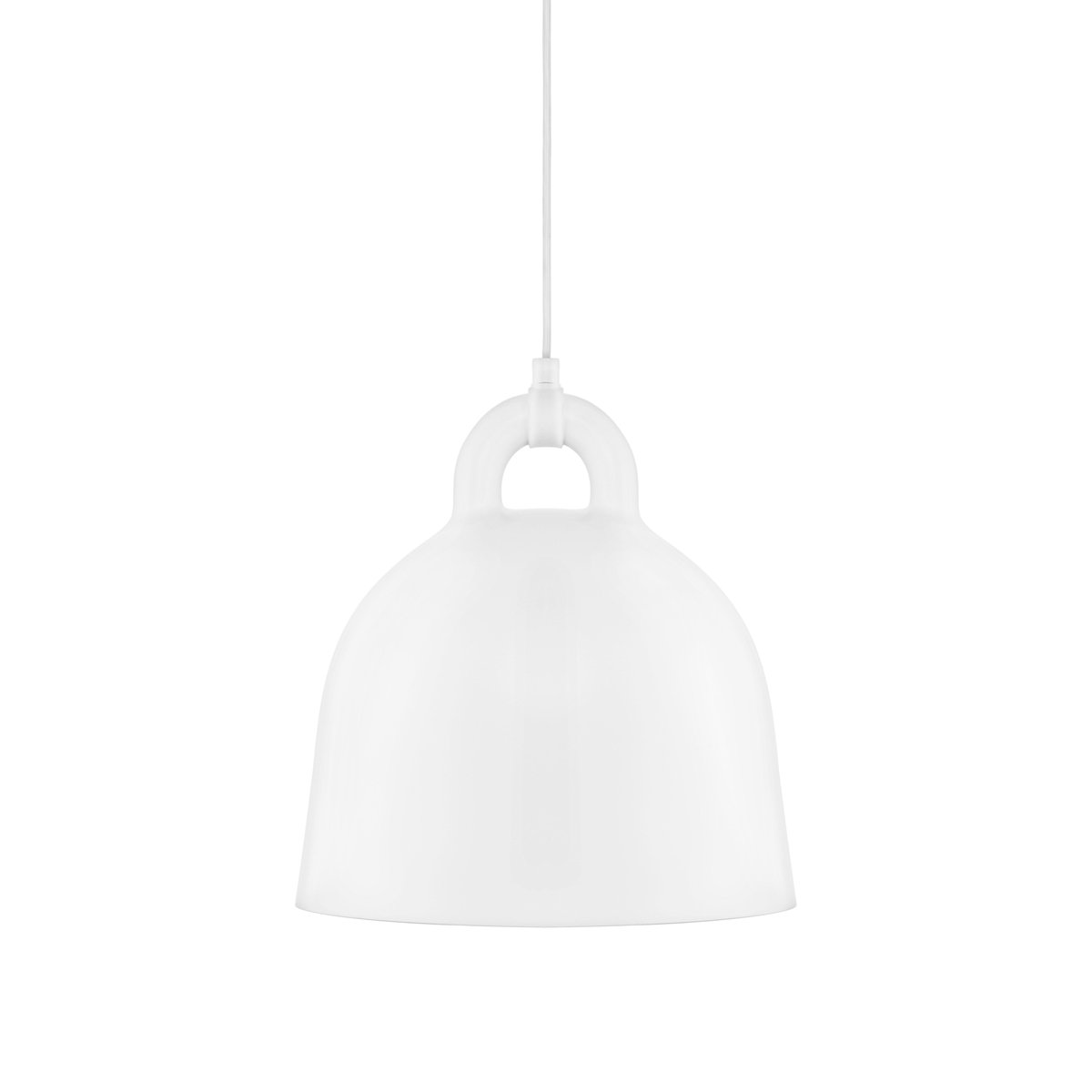Normann Copenhagen Bell lampe hvit Liten