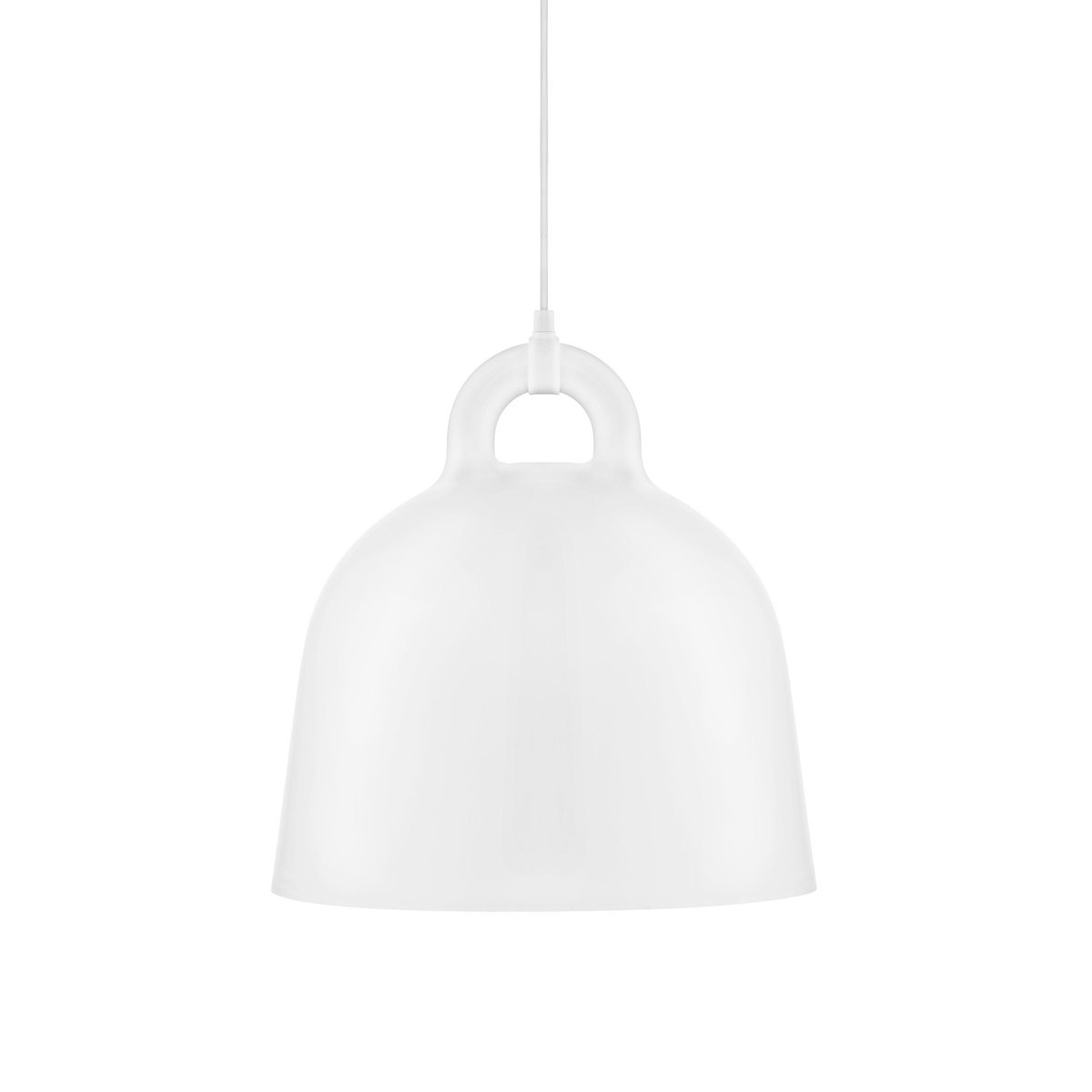 Normann Copenhagen Bell lampe hvit Medium