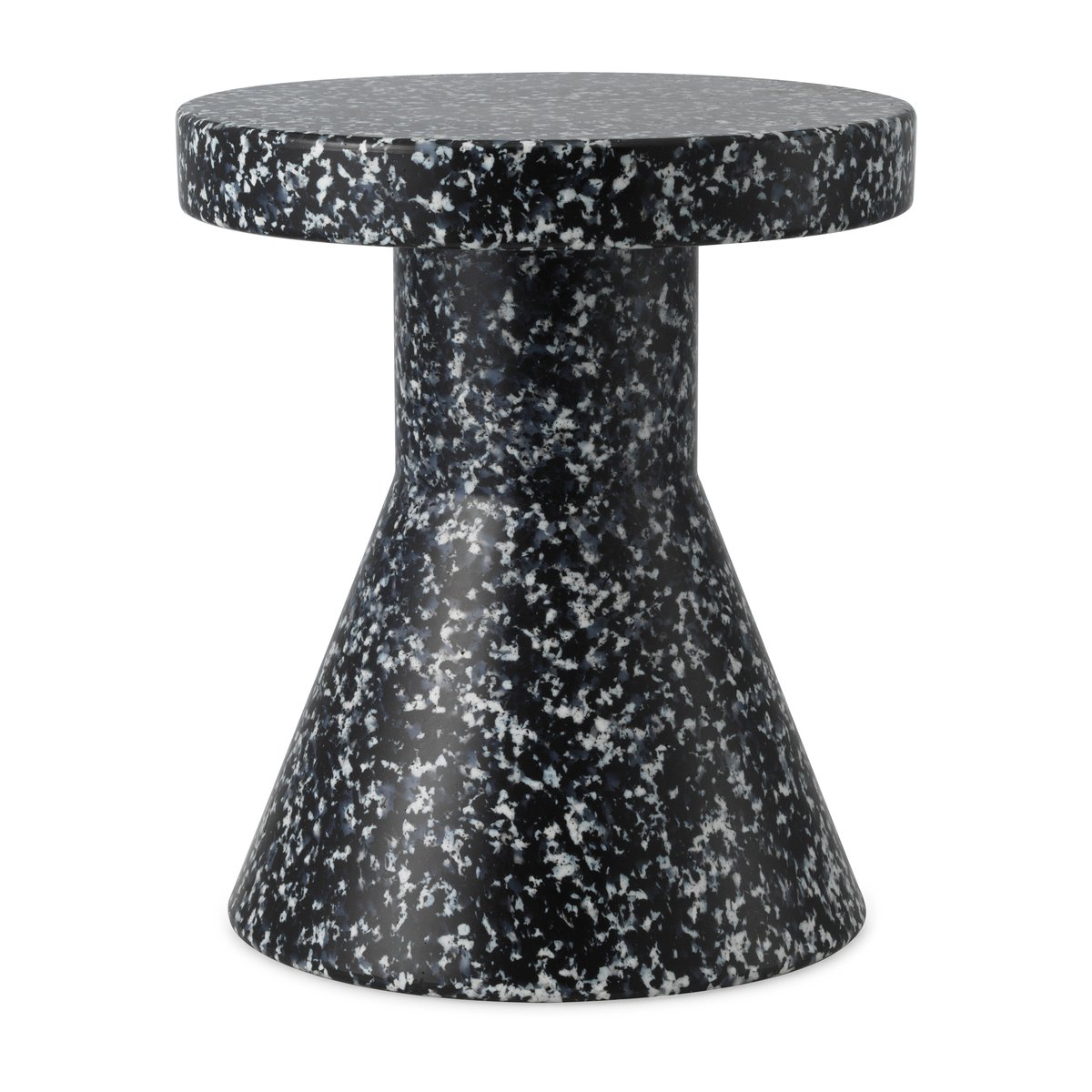 Normann Copenhagen Bit Cone krakk Svart-hvit