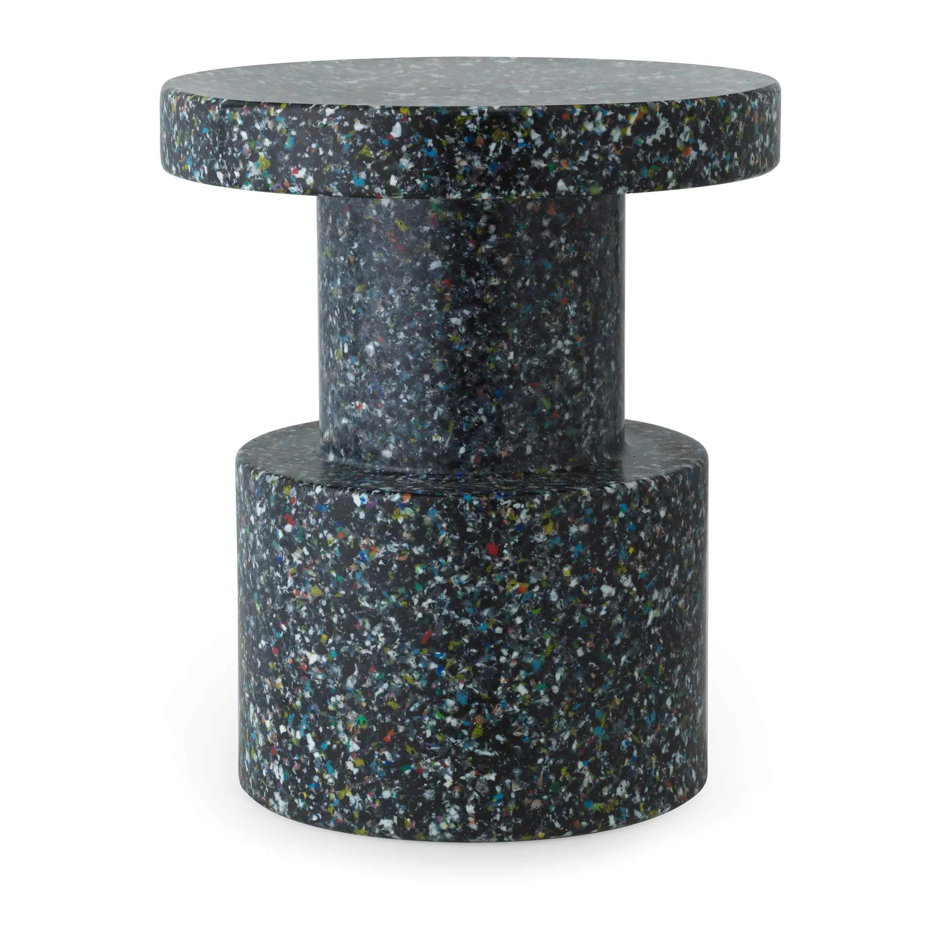 Normann Copenhagen - Bit Stool - Black Multi - Krakker - Simon Legald - Svart - Plast