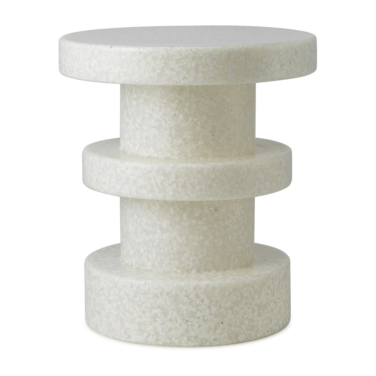 Normann Copenhagen - Bit Stool Stack White/White