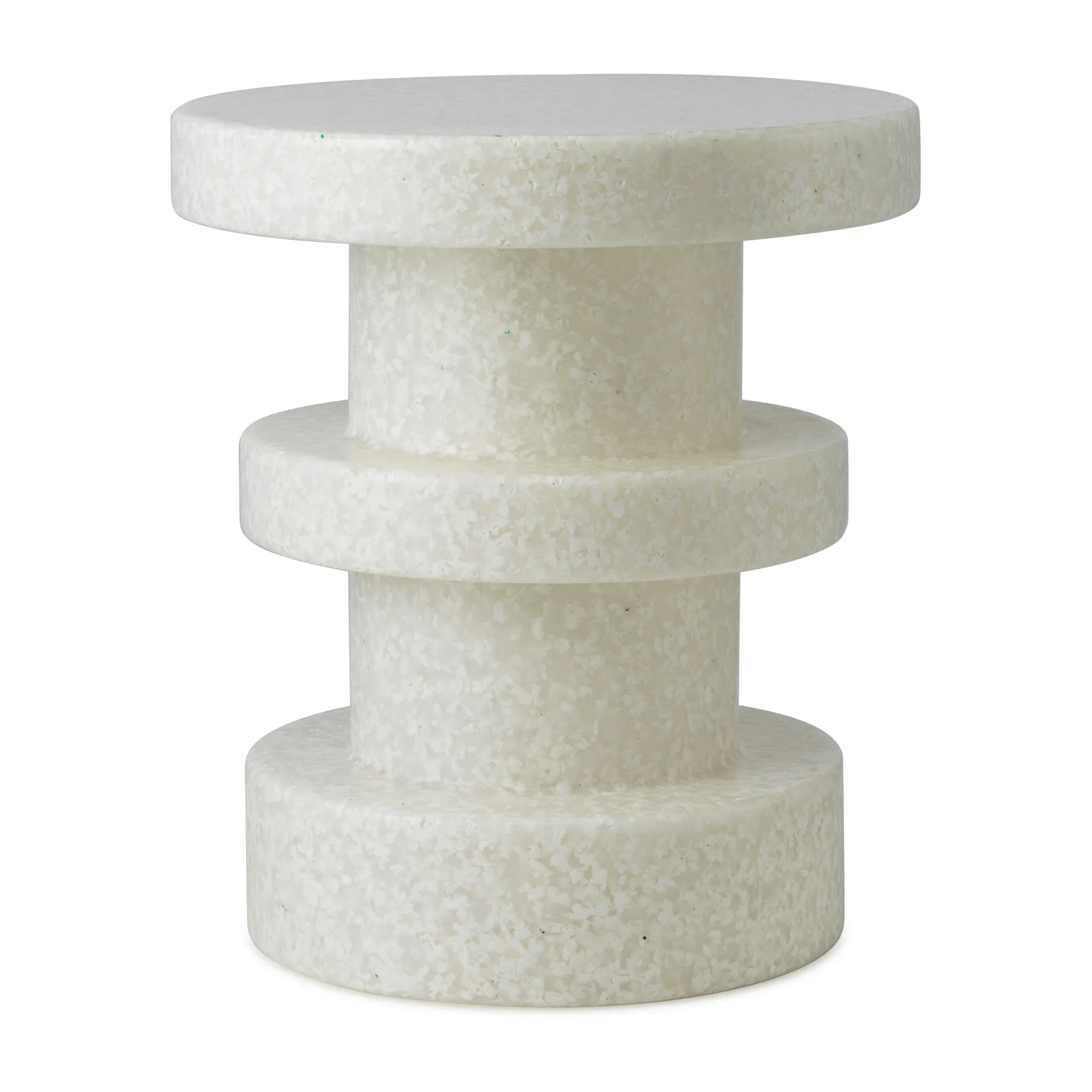 Normann Copenhagen - Bit Stool Stack - White/White - Krakker - Simon Legald - Hvit - Plast