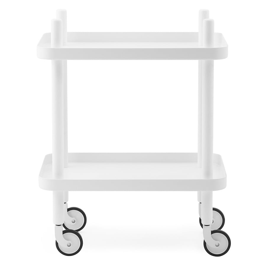 Normann Copenhagen Block bord Hvit-hvit