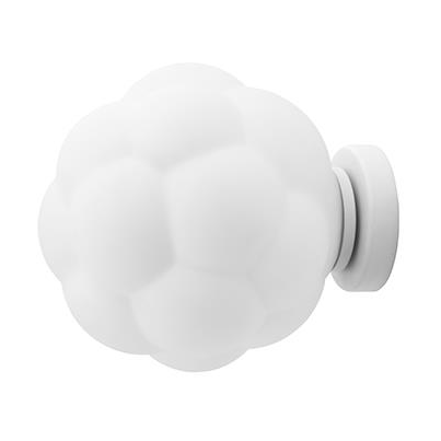 Bubba tak/vegglampe Ø25 cm Hvit